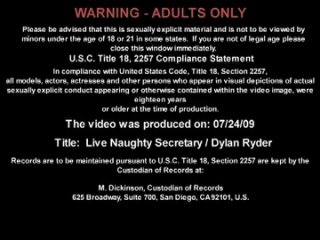 dylan ryder - live naughty secretary4 big tits big ass milf